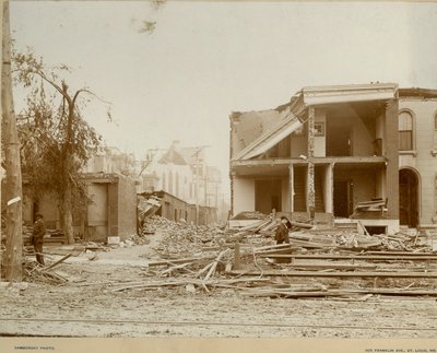 Distruzione da tornado da Samborsky